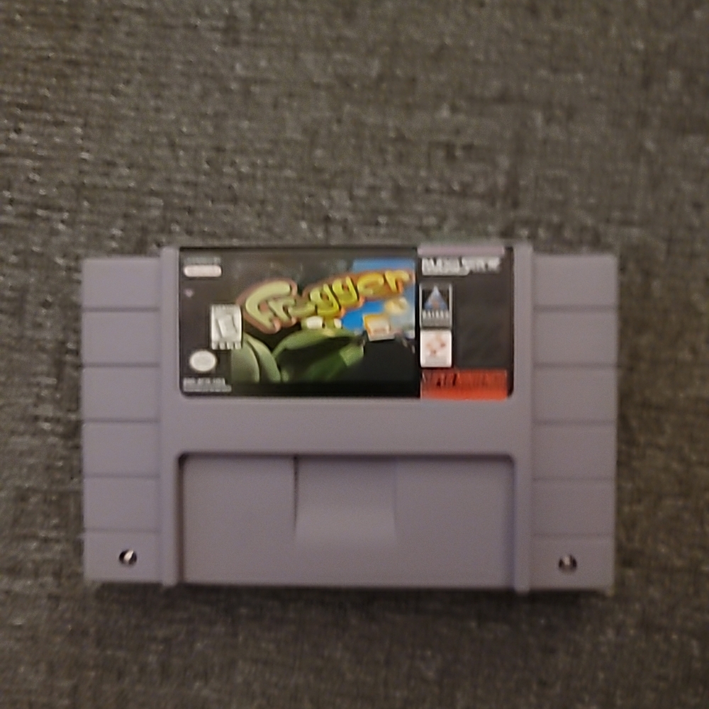 Frogger Game Cartridge - Gray